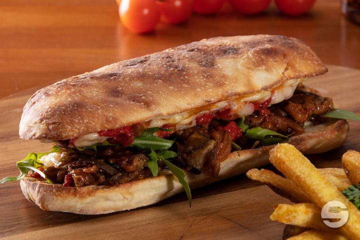 Panuozzo Caponata - La Rustica