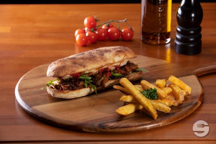 Menu Panuozzo Caponata - La Rustica