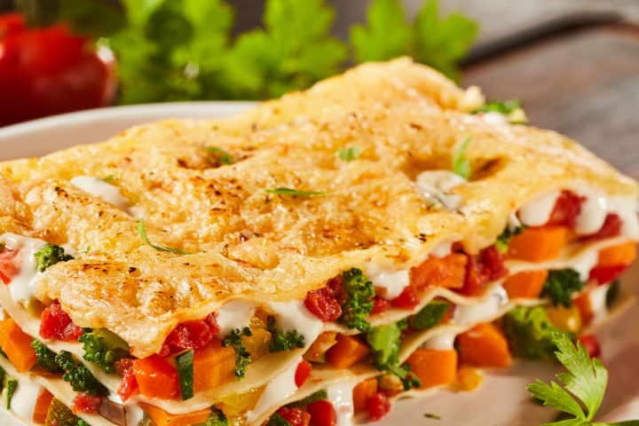 Homemade Vega Lasagna - Amici