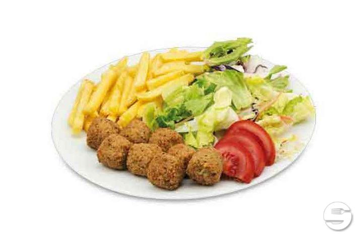 Falafel Plate - Kebtak Kebab Tacos