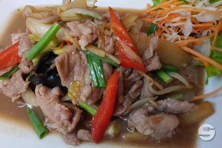 45. Porc Sauté au Gingembre - Songphinong