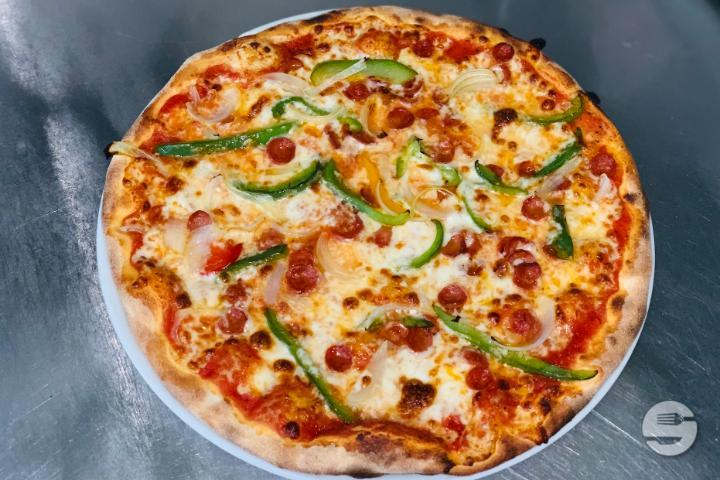 Pizza Tunisienne - Brasserie de Chavannes