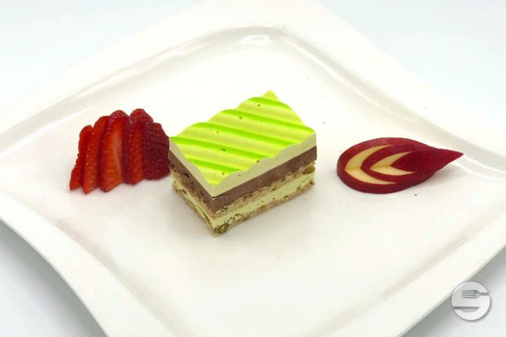 Pistache Chocolat ohne Mehl (105g) - Patisserie Hochgenuss