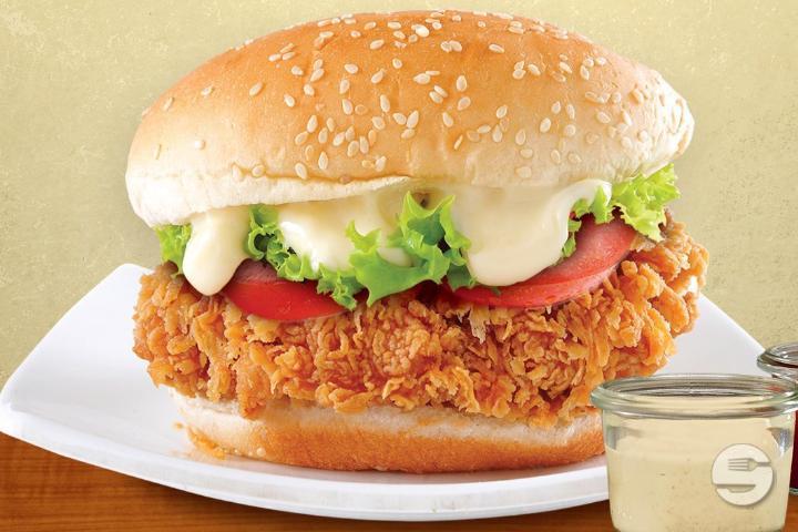 Menu Crispy Chicken-Burger - Maxi Boule Renens