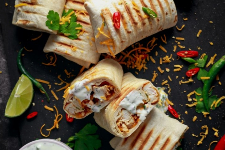 Roulade de piadina végétariens - KymèM Café