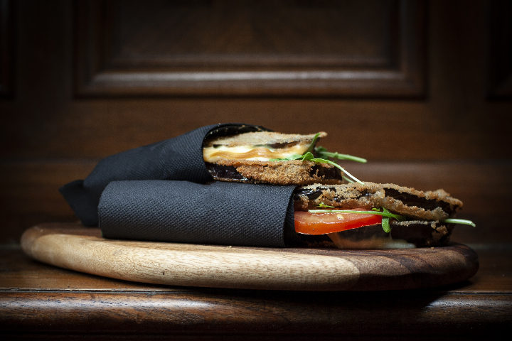 Hamburger d'aubergine - KymèM Café