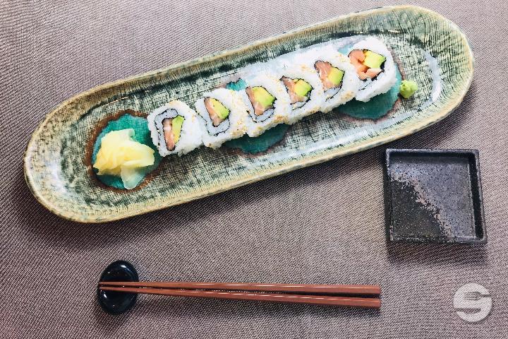 24. Yellowtail and Avocado Maki - Kyo Sushi