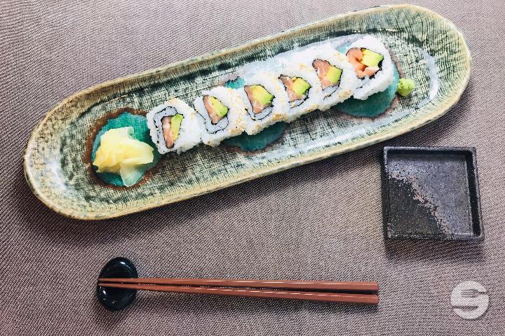 25. Rolled Salmon Skin Maki - Kyo Sushi