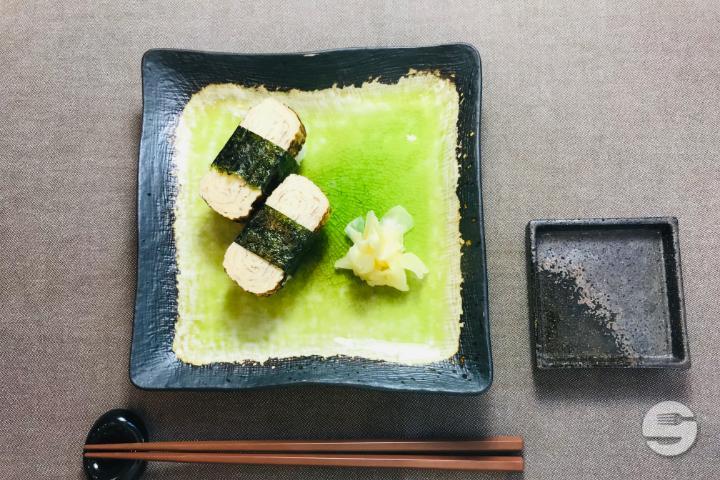 1. Egg Nigiri - Kyo Sushi