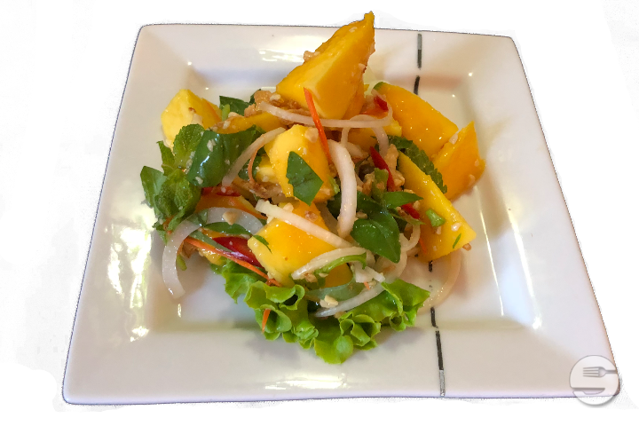 Salade de Mangues au Basilic - Xin-Yuan