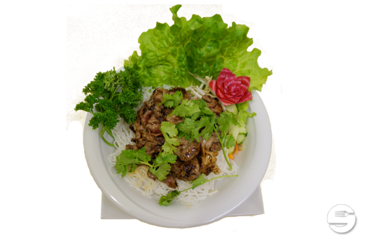 Porc grillés avec Nouilles Vietnamiennes - Xin-Yuan