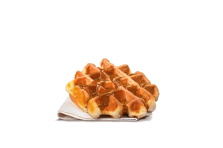 Waffle with caramel (no ice cream) - Burger King