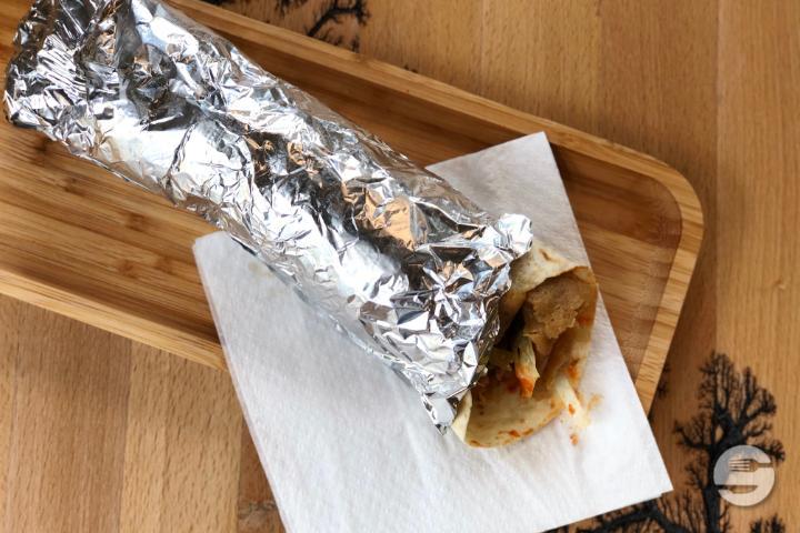 Vegetarian kebab with falafel - Glatt Cafe