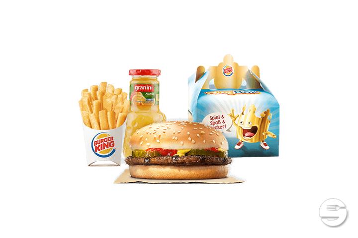 King Junior Meal Hamburger - Burger King Winterthur