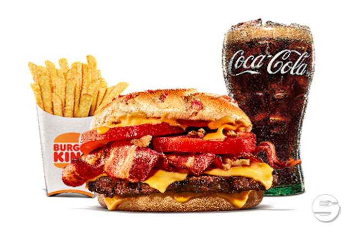 Duo Bacon Cheddar Menu - Burger King