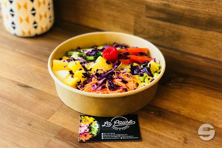 Raw Vegetables Poke - La Pause