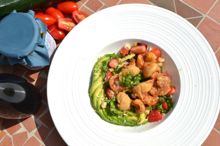 Salade de Crevettes à la Soja - Pizza Leggera