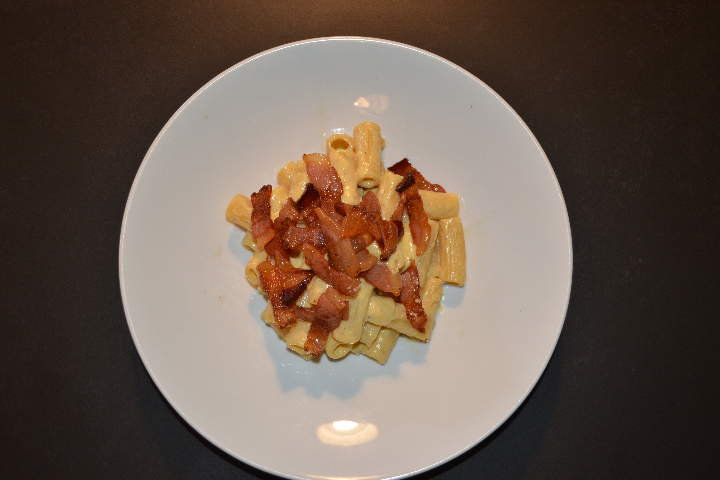 Rigaton I'Rummo Alla Carbonara - Pizza Leggera