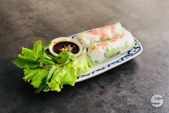 Rouleaux d'Eté au Poulet et Crevettes - Les Rues de Saïgon