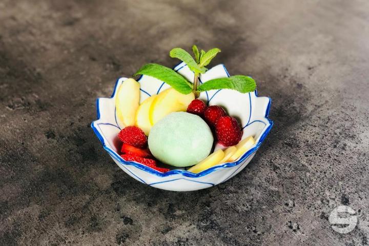 Mochi Glace Thé Vert - Les Rues de Saïgon