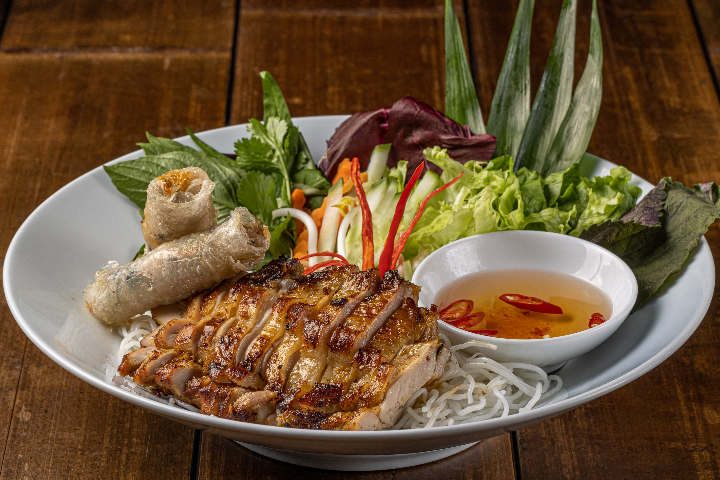 Bò bún gà - Poulet - Les Rues de Saïgon