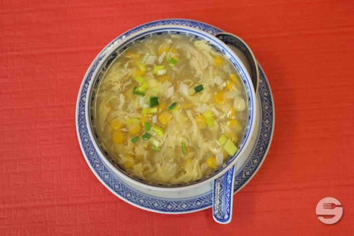 13. Soupe aux poulet et maïs - Le Papillon