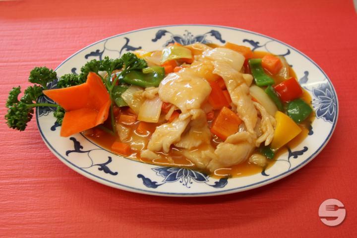 36. Poulet à l'Aigre-Doux - Le Papillon