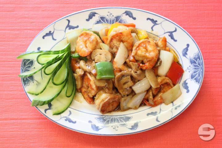 52. Crevettes aux Poivres Noirs - Le Papillon