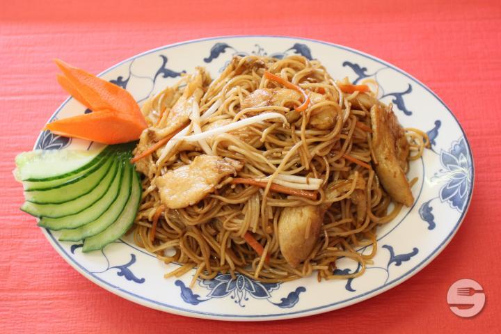 91. Nouilles au Poulet - Le Papillon