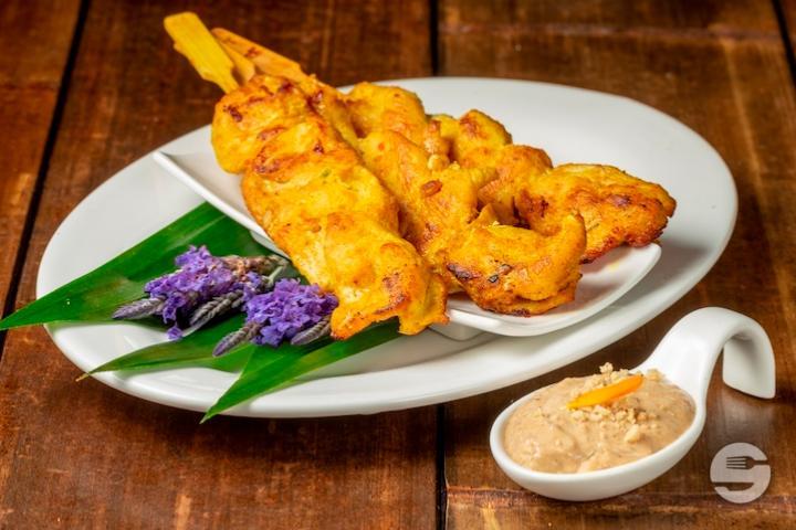 Brochette de Poulet Saté - Le Printemps