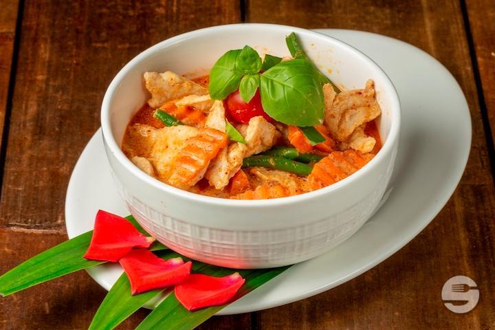 Poulet au Curry Panang - Le Printemps