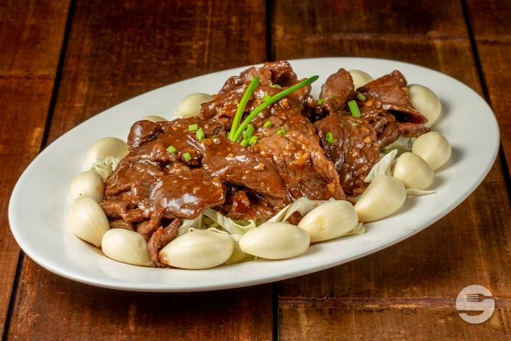 Boeuf à l'Ail et Poivre - Le Printemps