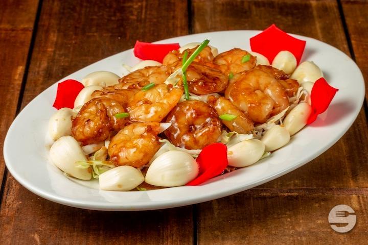 Crevettes Ail et Poivre - Le Printemps