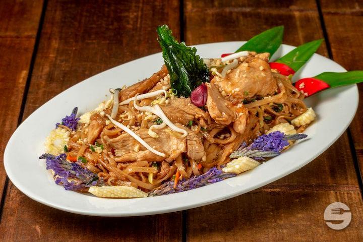 Pad Thai au Poulet - Le Printemps