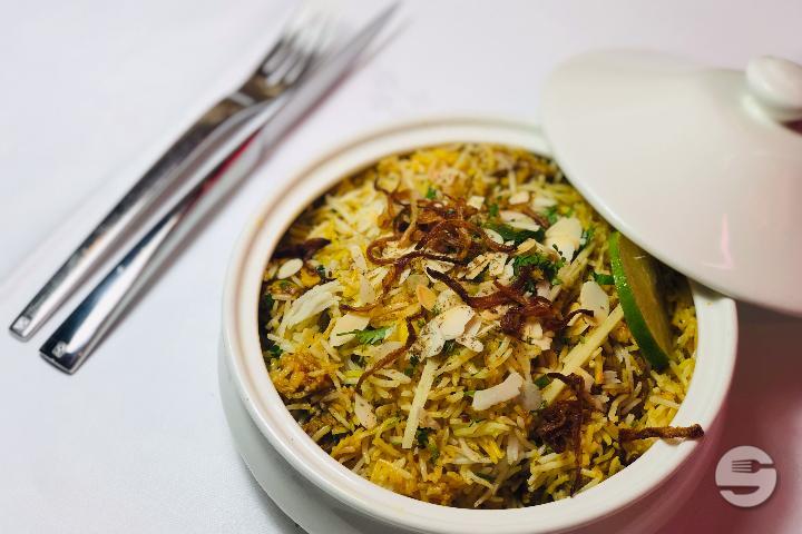 King Prawn Biryani - Kiran
