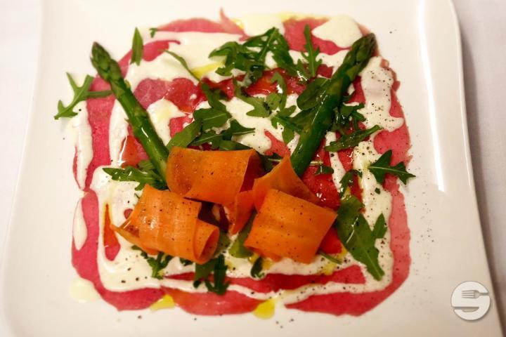 Cipriani Moscardini Beef Carpaccio - Zafferano