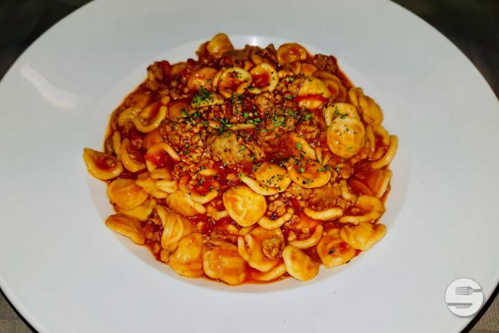 Orecchiette with Italian Sausage - Zafferano