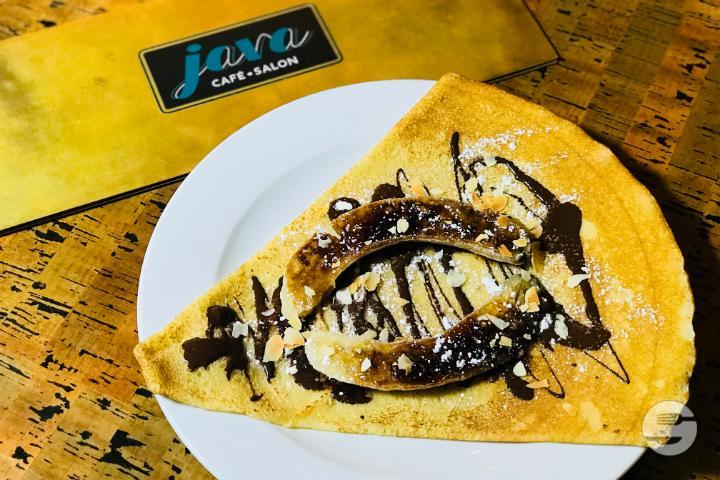 Crêpe Black & White - Java Café - Salon