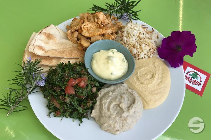 Assiette Taouk - Chez Jado