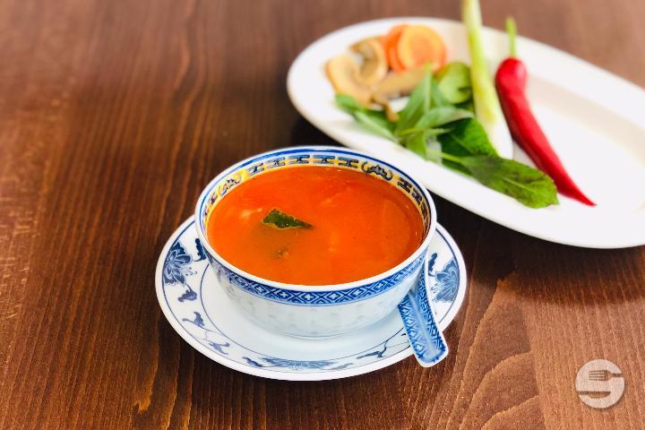 4. Tom-Yam Kung Soup - Ô Bambou