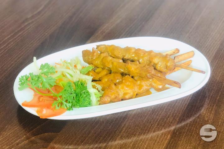 857. Chicken Skewer - Ô Bambou