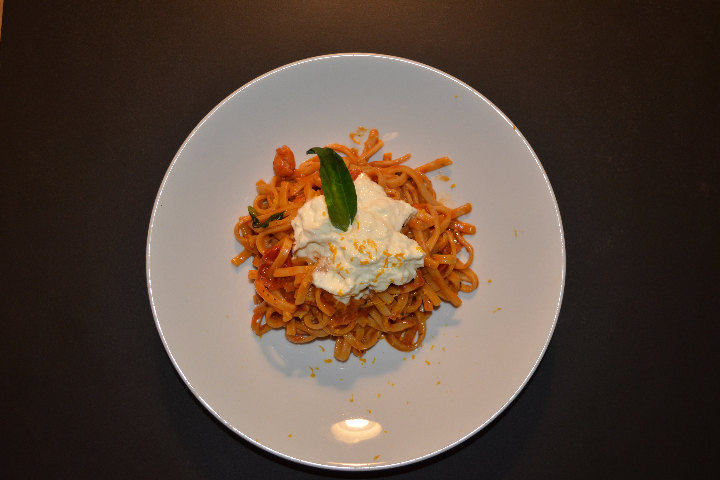 Scialatielli Gamberi & Burrata - Pizza Leggera