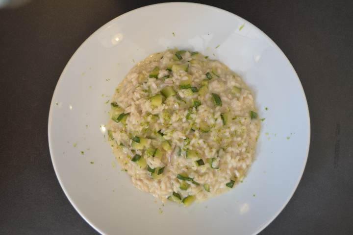 Risotto Strachino,Lime et courgettes - Pizza Leggera