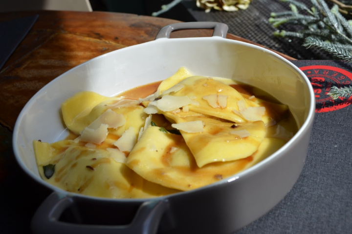 Ravioli truffe et Mascarpone - Pizza Leggera