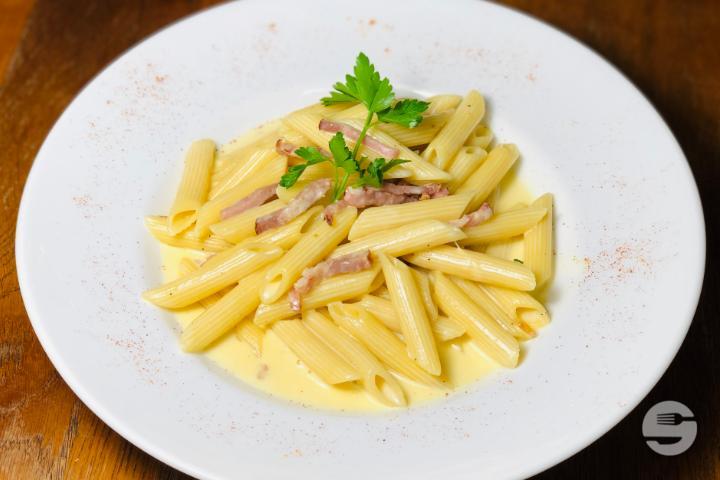 Carbonara Sauce - Brasserie du Commerce
