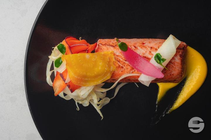 Hal-Cooked Salmon - Le Baroque