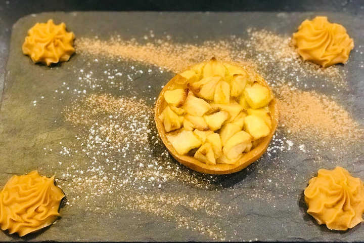 Tarte aux Pommes, Caramel et Beurre - Les Brasseurs