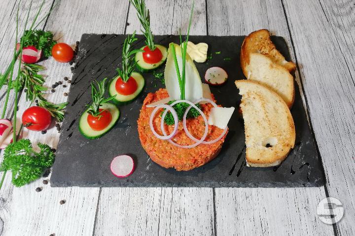 Tartare de Boeuf au Cognac - La Croquignole