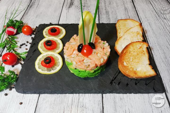 Tartare de Saumon - La Croquignole