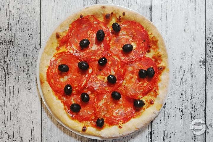 Pizza Calabrese - La Croquignole